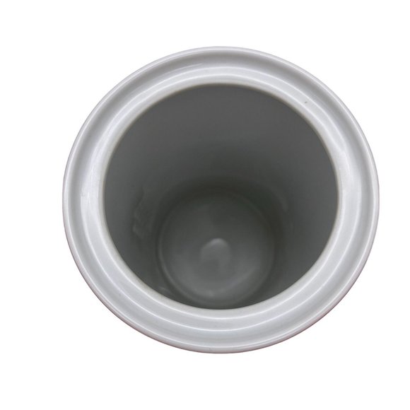 Vintage MCM coffee set Japan red white OCM coffee pot six cups ceramic - Picture 6 of 12